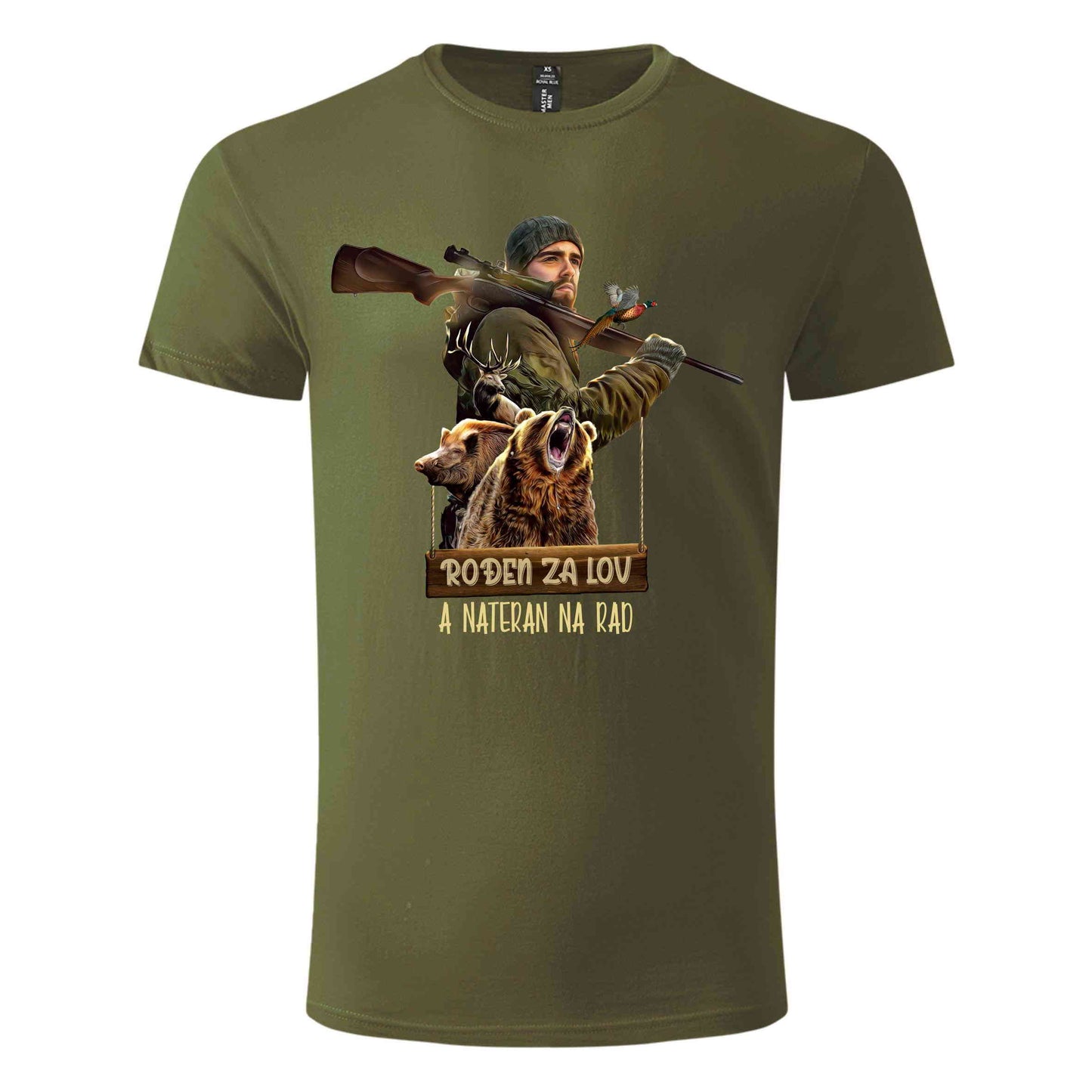 Lovacka Majica Rodjen Za Lov 02