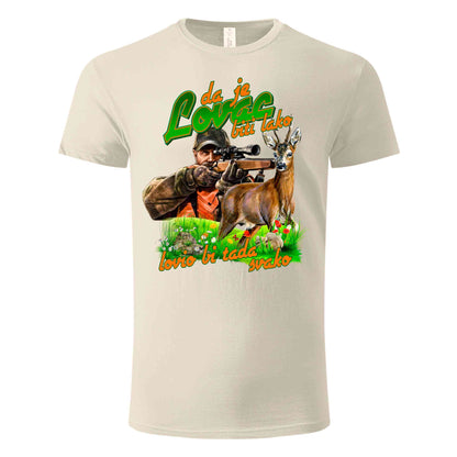 Lovacka Majica Da je lovac biti lako