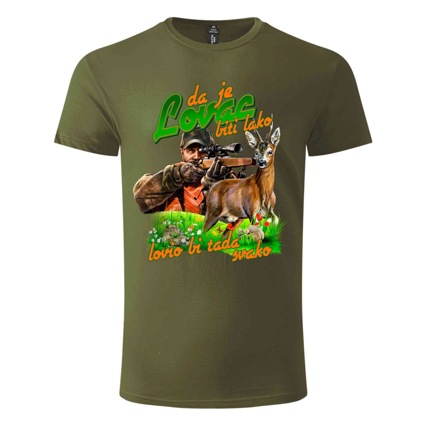 Lovacka Majica Da je lovac biti lako
