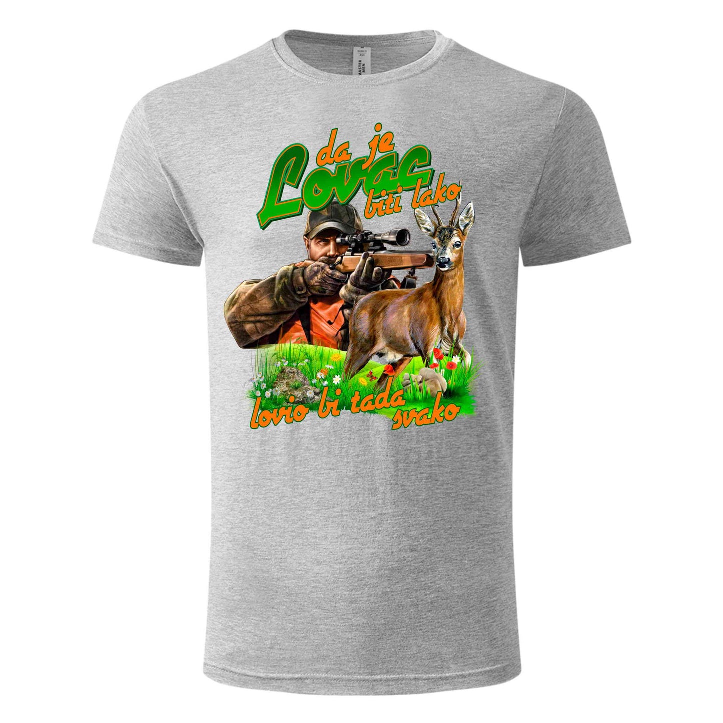 Lovacka Majica Da je lovac biti lako