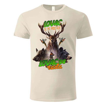 Lovacka Majica Lovac se radja 05