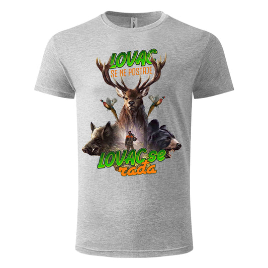 Lovacka Majica Lovac se radja 05
