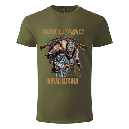 Lovačka Majica Uvek Lovac